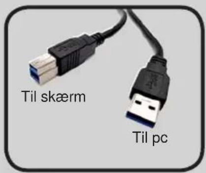 Til skærm Til pc