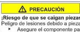 BOSCH KGV36VLEA - Sustituir la bisagra central de la puerta - 8