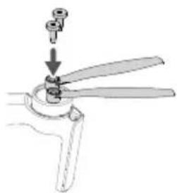 DJI Mini 2 - Montering af propellerne - 1