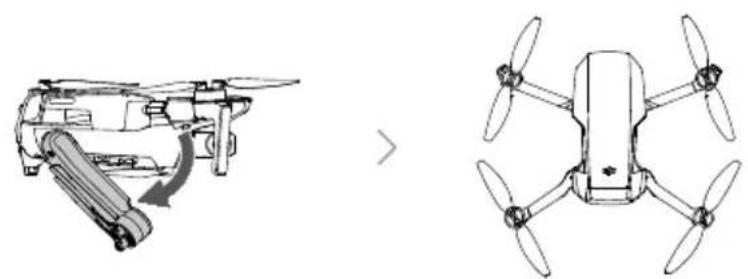 DJI Mini 2 - Forberedelse af dronen - 2