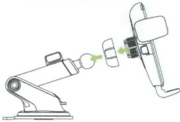 iOttie Easy One Touch Wireless - Assembling Mount - 1