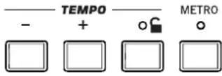 KORG Pa600 - Tempo Section - 1