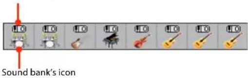 Sound bank's icon