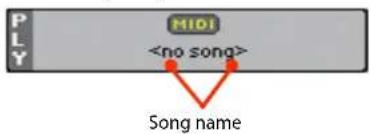 MIDI Song name