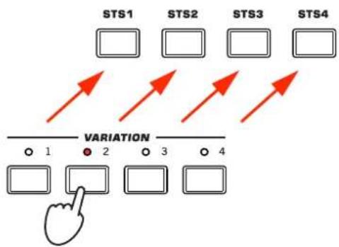 KORG Pa600 - Single Touch Settings (STS) - 5