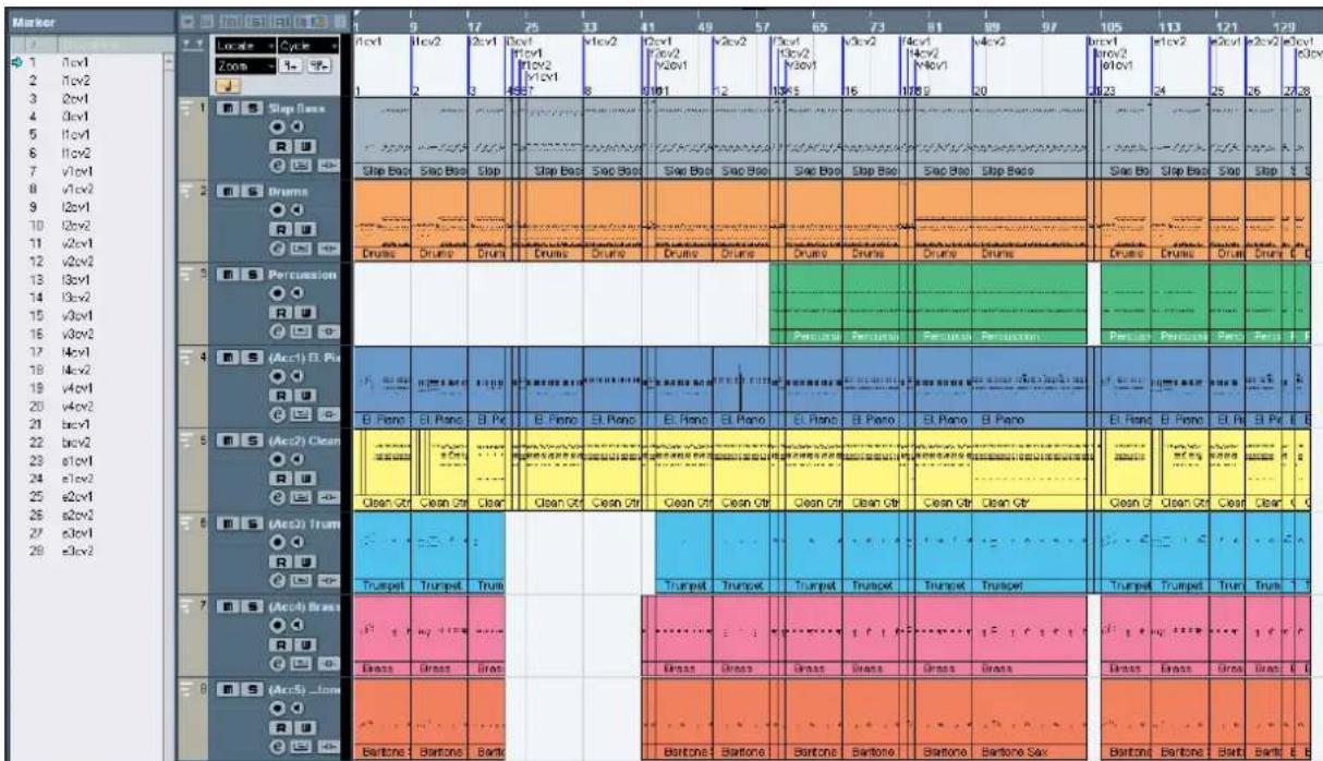 KORG Pa600 - Importing an SMF separated by Markers into a Style - 1
