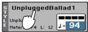 STYLE UnpluggedBallad 1 Unplu Meter: 4 L: 12 J = 94