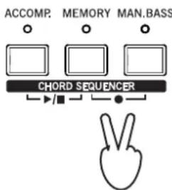 ACCOMP. MEMORY MAN.BASS CHORD SEQUENCER