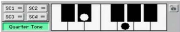 SC1 —— SC2 —— SC3 —— SC4 —— Quarter Tone