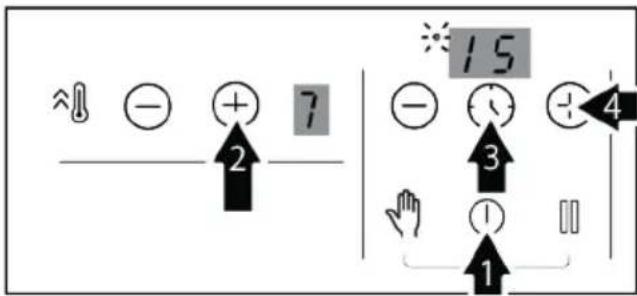 ↑↓ - ○ + 7 15 - ○ + 4 3 1 1