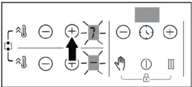 Diagram showing electrical or mechanical symbols with directional arrows and labeled components