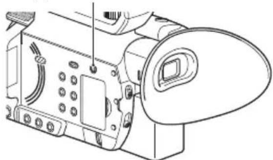SONY HXR-NX80 - Välja den minneskortplats som ska användas vid inspelning - 1