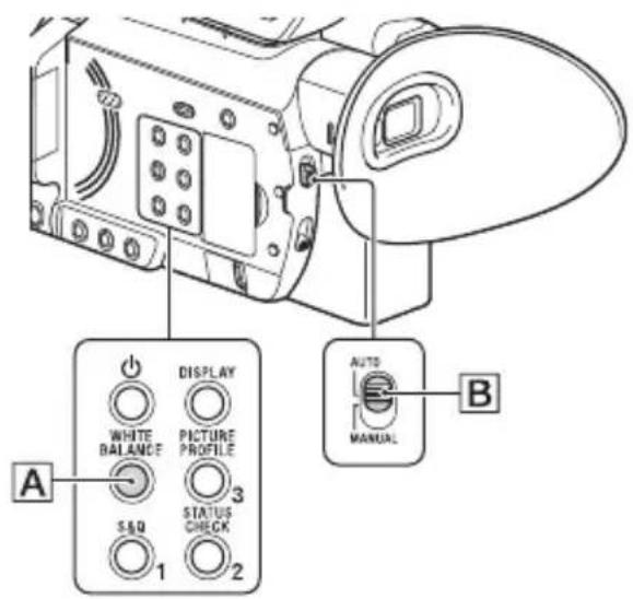 SONY HXR-NX80 - Justering af hvidbalancen - 1