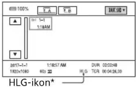 SONY HXR-NX80 - Miniatyrbildsskärm - 1