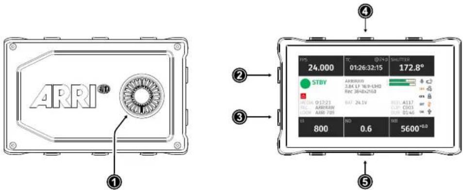 ARRI® ① ② ③ ④ PPS. 24.000 TC 01:26:32:15 SHUTTER 172.8° STBY ARRIRAN 3.8K LF 169-UHD REC 3848x2160 FLOBA 01721 BAY 24.19 BELL A117 CUP C003 BUB 0146 LDO ARRO 728 E: 800 NO 0.6 WE 5600*0.0