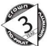 CROWN 135MA - Warranty - 1