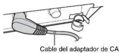 Cable del adaptador de CA