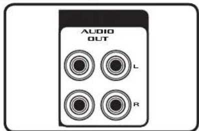 AUDIO OUT L R