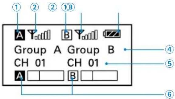 ① ② ② ③ A Y B Y Group A Group B CH 01 CH 01 A B ④ ⑤ ⑥