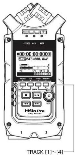 STEREO 4CH MTR 00:00:00:000 STE-888.WAV H4n Pro Hardy Recorder TRACK [1]~[4]