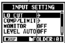 ZOOM H4n Pro - 設定操作をキャンセルする - 9