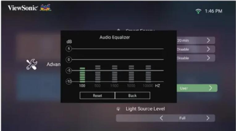 VIEWSONIC M1+ - Advanced Settings - 3