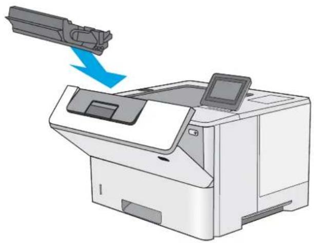 HP LaserJet Enterprise M507 - Afhjælp papirstop i tonerpatronområdet - 3