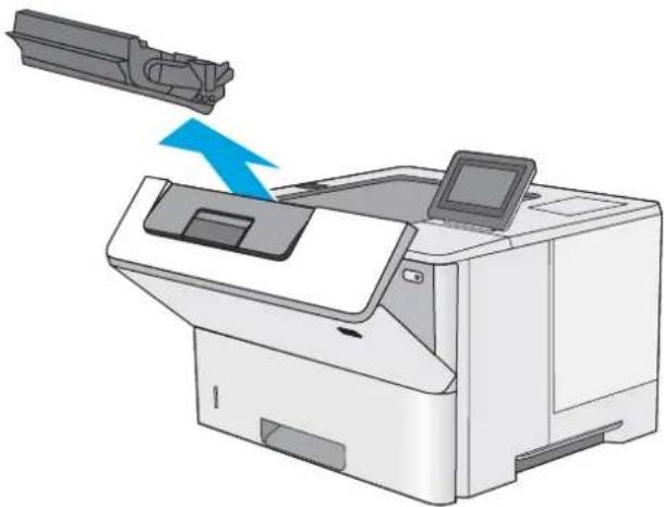 HP LaserJet Enterprise M507 - Afhjælp papirstop i dupleksenheden – 13.CX.XX, 13.DX.XX - 3