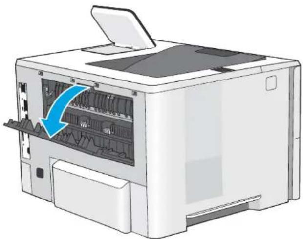 HP LaserJet Enterprise M507 - Afhjælp papirstop i fikseringsenheden – 13.B9, 13.B2, 13.FF - 2