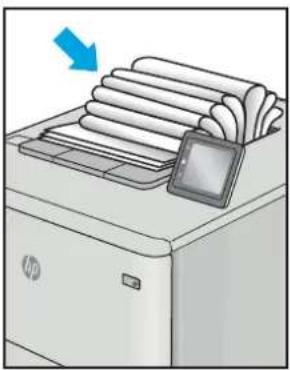 HP LaserJet Enterprise M507 - Fejlfinding af billeddefekter - 7