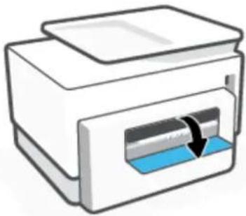 HP OfficeJet Pro 9020 - Sådan fjernes papirstop i bakke 1 - 4