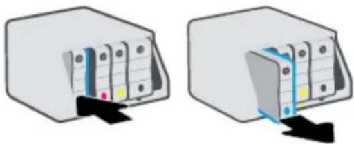 HP OfficeJet Pro 9020 - Sådan udskiftes blækpatronerne - 4