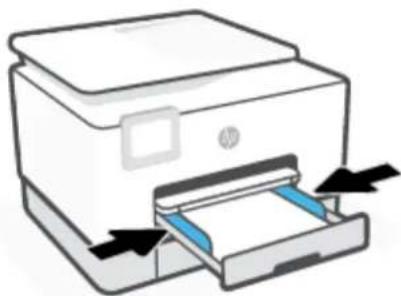 HP OfficeJet Pro 9020 - Sådan ilægges almindeligt papir i bakke 2 - 5