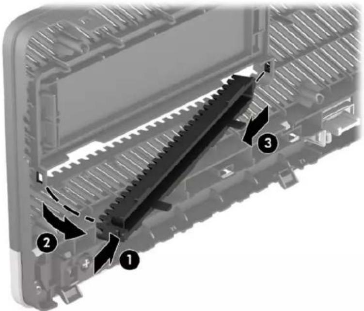 HP EliteDesk 800 G5 - Fjernelse af dækplader - 2