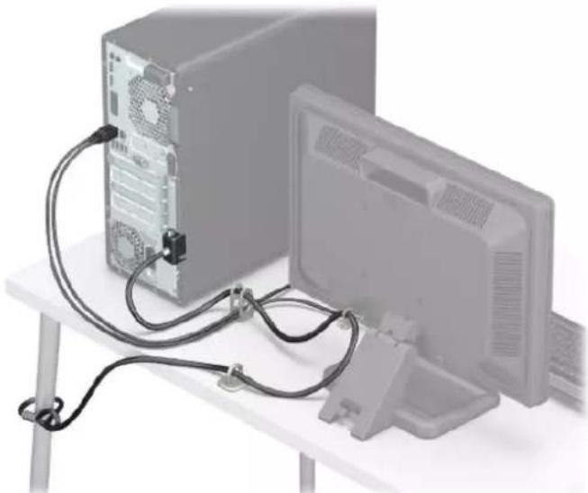 HP EliteDesk 800 G5 - Sikkerhedslås til HP-computer til virksomheder V2 - 10