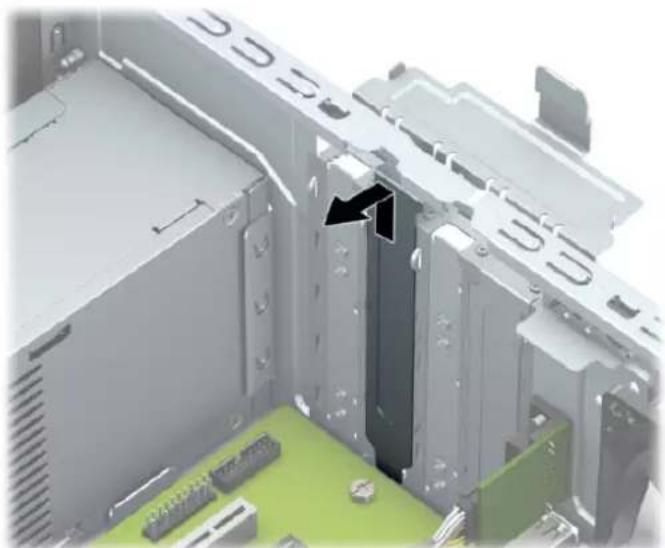 HP EliteDesk 800 G5 - Afmontering eller installering af et udvidelseskort - 4