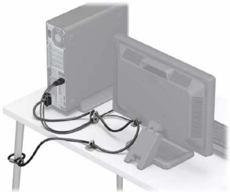 HP ProDesk 600 G5 - Sikkerhedslås til HP-computer til virksomheder V2 - 10