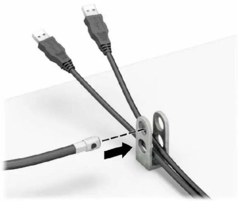 HP ProDesk 600 G5 - Sikkerhedslås til HP-computer til virksomheder V2 - 7