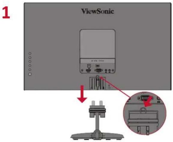 VIEWSONIC VX2485-MHU - Montering på væggen - 2