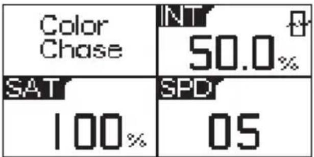 Color Chase 50.0% SAT 100% SPD 05