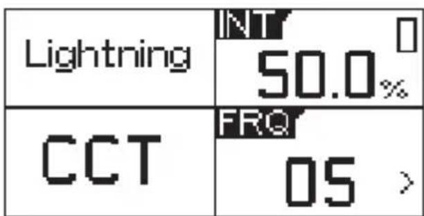 Lightning INT 50.0% CCT FRQ 05 >