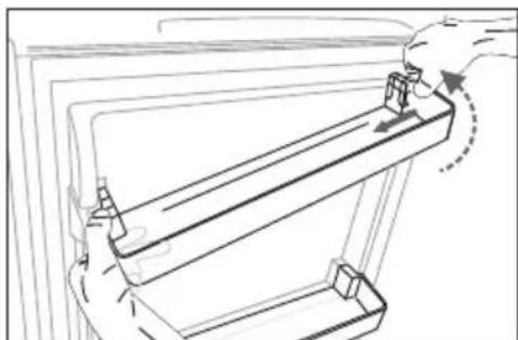 GORENJE R4142PW - Flytbare hylder/holdere - 2