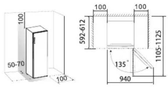 100 50-70 100 100 100 592-612 1105-1125 135° 940