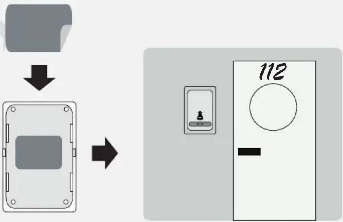 Steren TIM-250 - Instalación del timbre y el receptor - 1