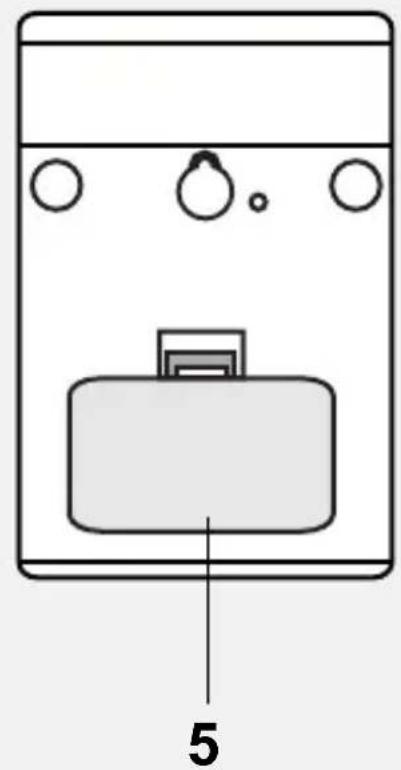Steren TIM-250 - 5.-Compartimiento de baterías - 3