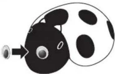 Steren K-715 - PLACING EYES AND COVER - 3