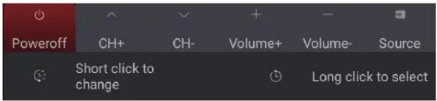 TCL 75EB600 - llægning af batterier - 2