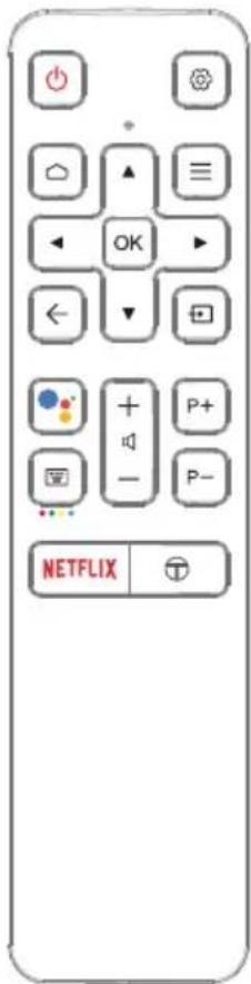 TCL 75EB600 - Eksklusiv fjernbetjening - 1