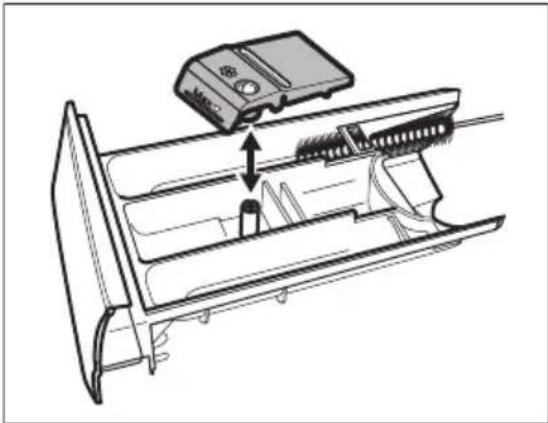 AEG L6FBI147P - Limpar o dispensador de detergente - 2