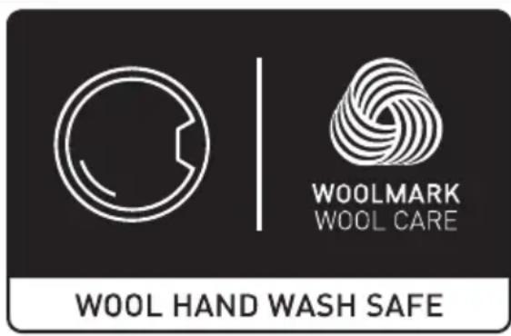 WOOL HAND WASH SAFE WOOLMARK WOOL CARE